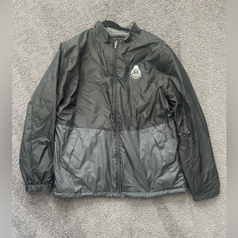Colosseum Black Purdue Boilermakers Halfback Reversible Jacket men size xxl